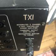 TXI Integrated 2 Channel Power Amplifier 2000W vintage erősítő