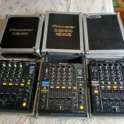 Pioneer DJM 900NEXUS 2, 850, 750MK2, 400, S3 SERATO, MACKIE d.2, AMERICAN A. MX 1400 DSP