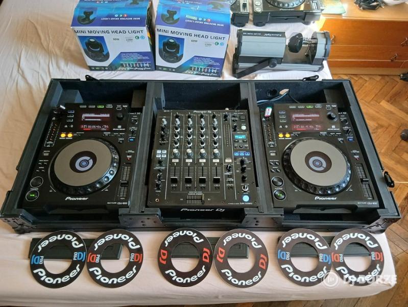 Pioneer DJM 900NEXUS 2, 850, 750MK2, 400, S3 SERATO, MACKIE d.2, AMERICAN A. MX 1400 DSP