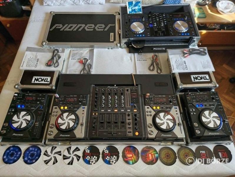Pioneer CDJ 400LIMITED, 400, 900, 2000, 2000NEXUS. DJM 400, 750MK2, 850, 900NEXUS 2,
