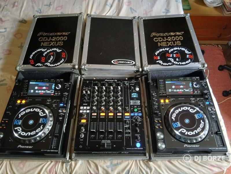 PIONEER CDJ 2000NEXUS, 2000, 900, 400LIMITED, 400. DJM 900NEXUS 2, 850, 750MK2, 400 + rack