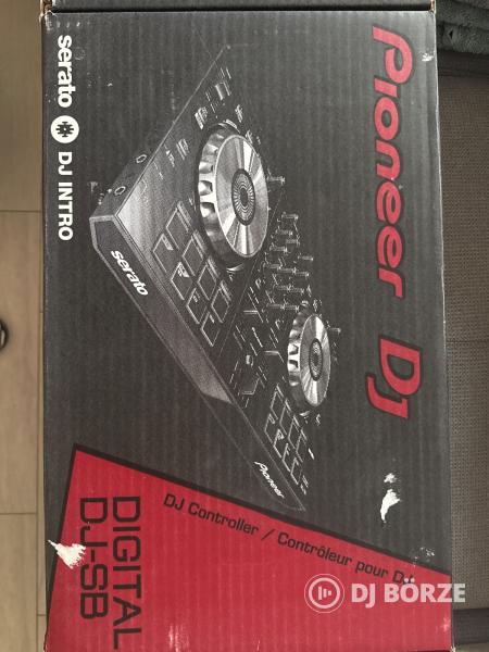 Pioneer DDJ-SB DJ kontroller gyári dobozában, keveset használt állapotban eladó