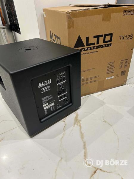 Új Alto TX12S aktív mélyláda