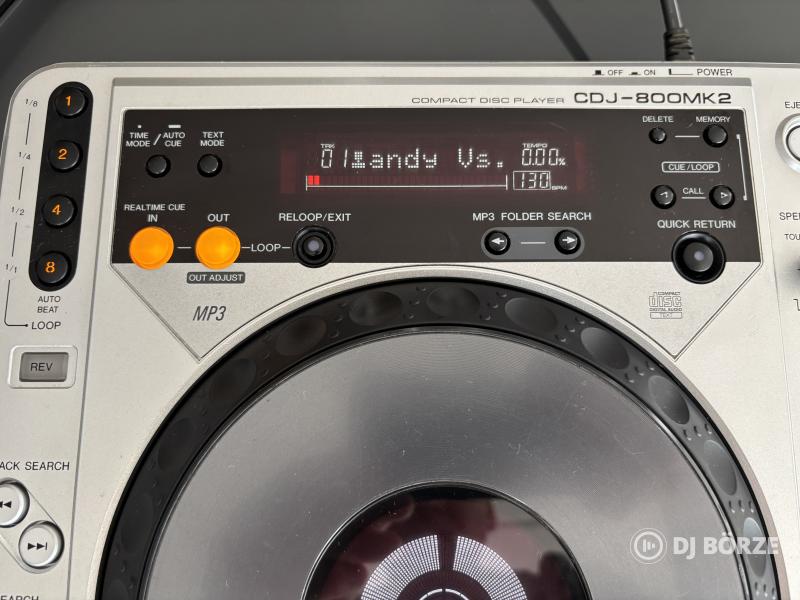 Pioneer CDJ-800 MKII pár