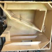 21’ tapped horn mélyládák - 4DB