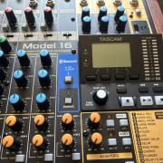 Tascam Model 16 - Mixer, USB-s multitrack interface, SD-kártyás rögzítő