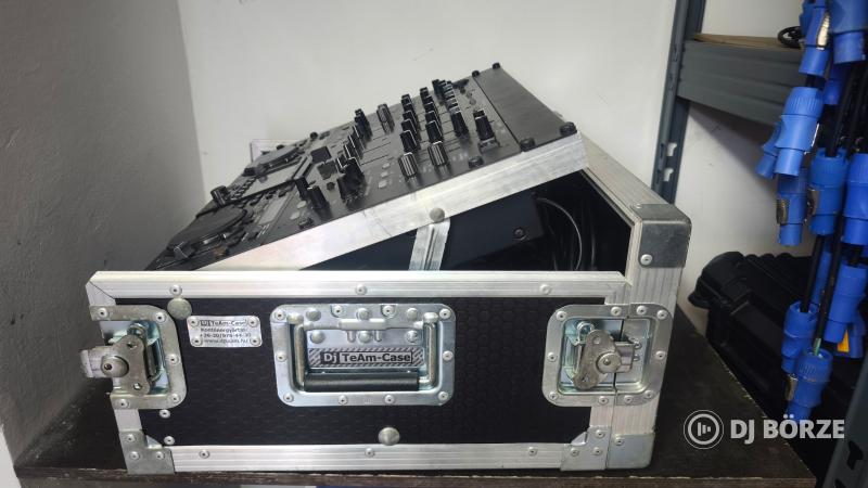 Pioneer DJM-5000 + Pioneer MEP-7000 komplett professzionális DJ rendszer egyedi rackben