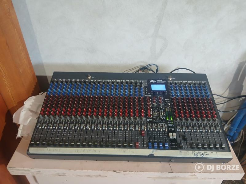 Peavey professzionális analóg zenekari keverő mixer - 30+ csatorna