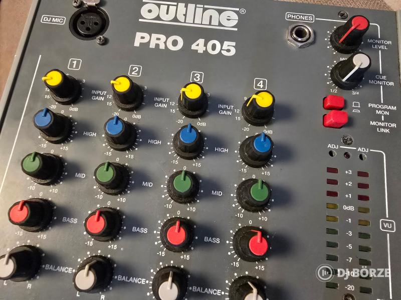 Outline Pro 405 DJ keverő