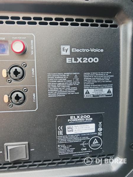 Electro-Voice (EV) ELX200-12SP aktív mélynyomó subwoofer  + védőtok