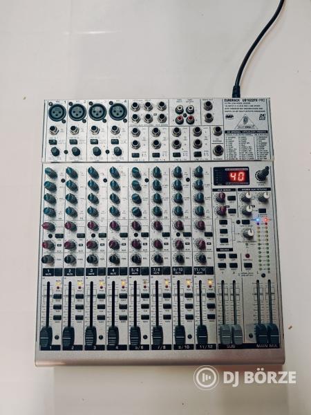 Behringer EURORACK UB1622FX-PRO 16 csatornás keverőpult gyári dobozában