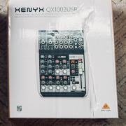 Behringer Xenyx QX1002USB kompakt keverő + USB interfész + Klark Teknik FX