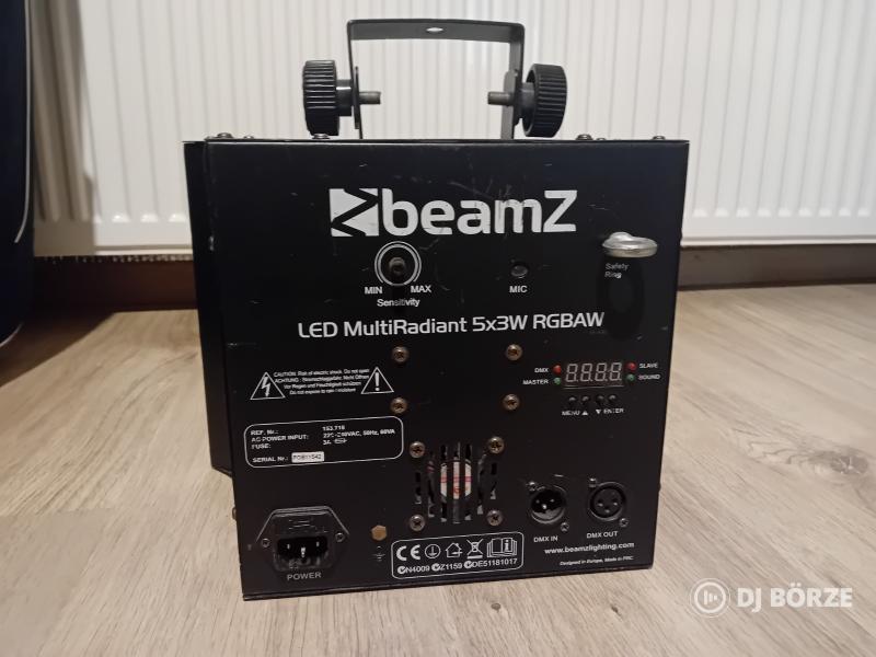Beamz led multiradiant 5x3w rgbaw(beszámítás is)