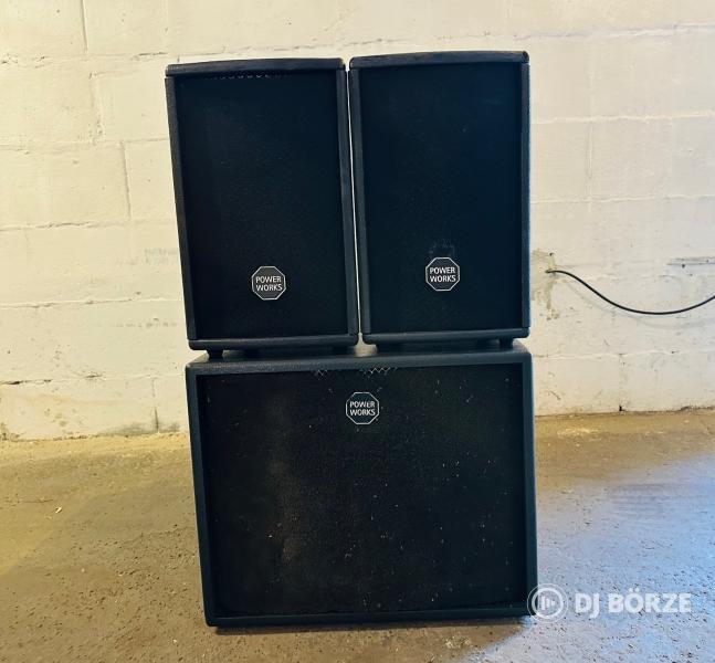 HK Audio Powerworks 2.1 aktív hangtechnika eladó