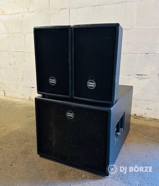 HK Audio Powerworks 2.1 aktív hangtechnika eladó