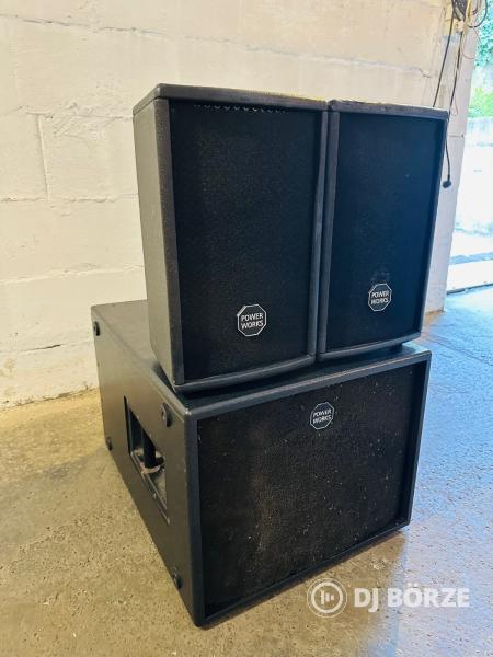 HK Audio Powerworks 2.1 aktív hangtechnika eladó