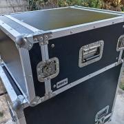 Robust flight case szállítódoboz - professzionális rack hordtáska