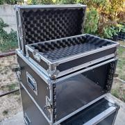 Robust flight case szállítódoboz - professzionális rack hordtáska