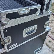 Robust flight case szállítódoboz - professzionális rack hordtáska