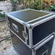 Robust flight case szállítódoboz - professzionális rack hordtáska