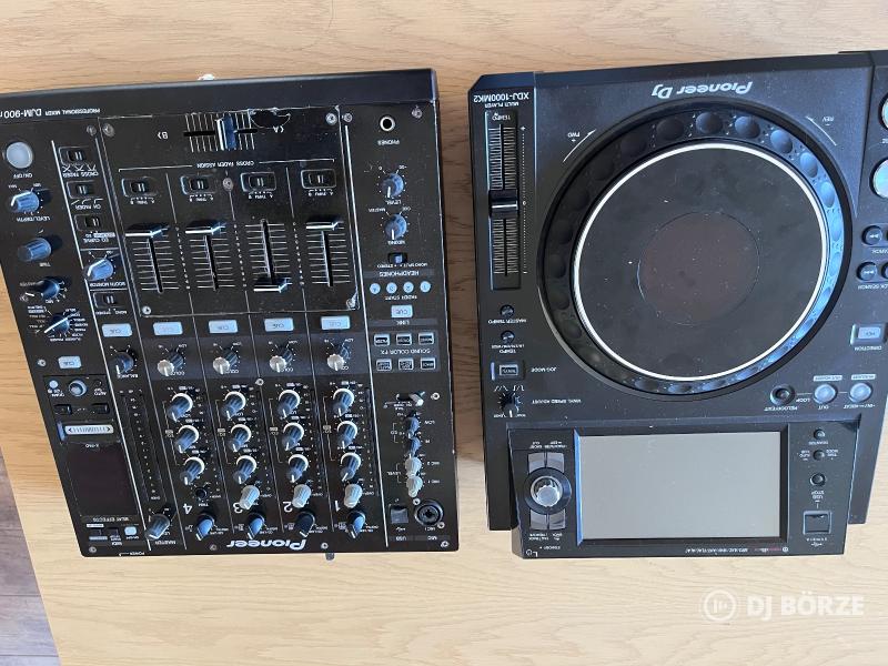 Pioneer Djm 900 Nexus es egy darab xdj1000 Mk2