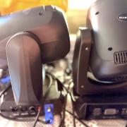 Moving Head  (Fehér Fényű, 200W, DMX)