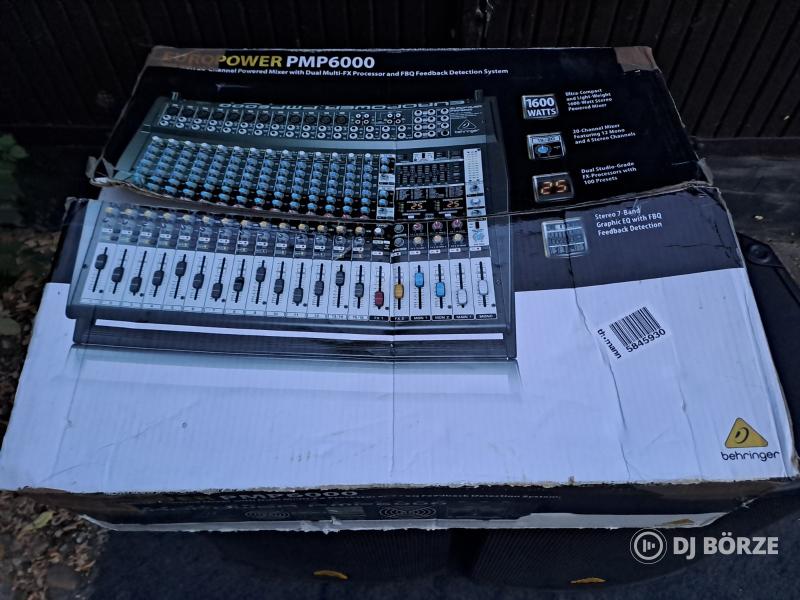 Behringer Europower PMP6000 keverőerősítő
