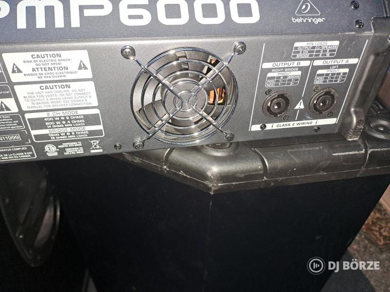 Behringer Europower PMP6000 keverőerősítő