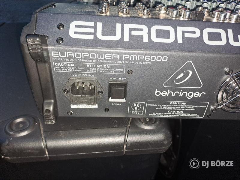Behringer Europower PMP6000 keverőerősítő