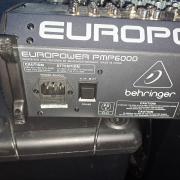 Behringer Europower PMP6000 keverőerősítő