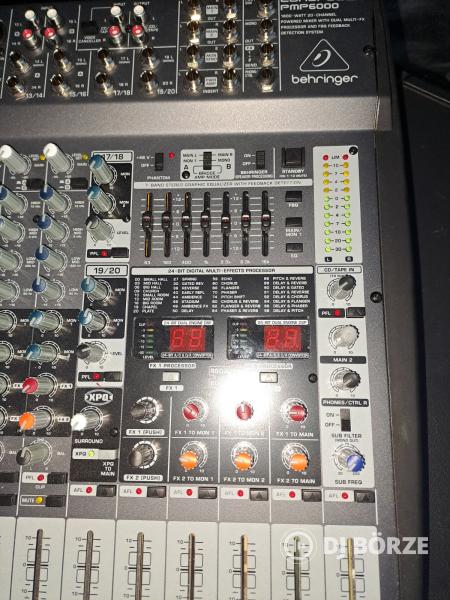 Behringer Europower PMP6000 keverőerősítő