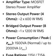RCF MFA 1200