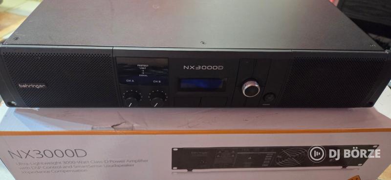 Behringer NX3000D - 3000W Class-D Végerősítő
