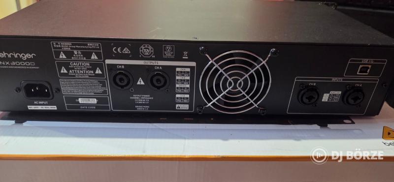 Behringer NX3000D - 3000W Class-D Végerősítő