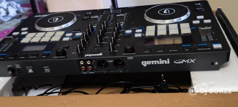 Gemini GMX DJ kontroller - professzionális 2-csatornás média kontrolller