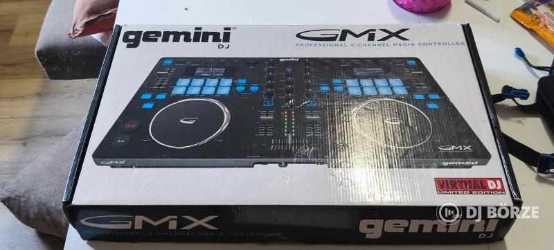 Gemini GMX DJ kontroller - professzionális 2-csatornás média kontrolller