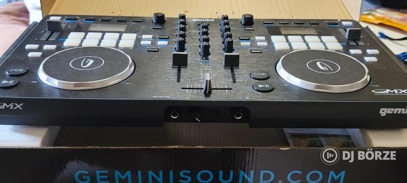 Gemini GMX DJ kontroller - professzionális 2-csatornás média kontrolller