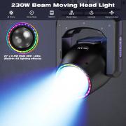 Mini 7R 230W Beam mozgófejes robotlámpa