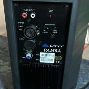 LTO PAM5A aktív monitor hangfal + LTO MIX-80 keverőkonzol szett