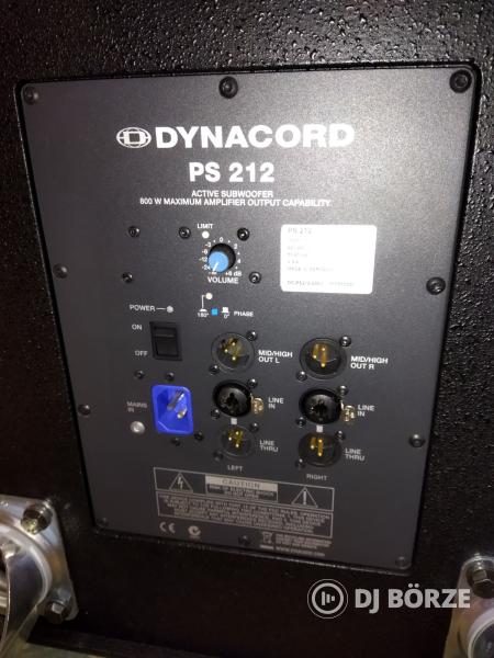 Dynacord profi aktív hangrendszer