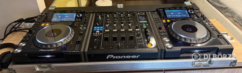 Pioneer CDJ 2000 Nexus + DJM 900 Nexus + Rack