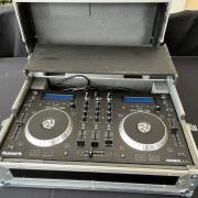 DJ laptoptartós rack