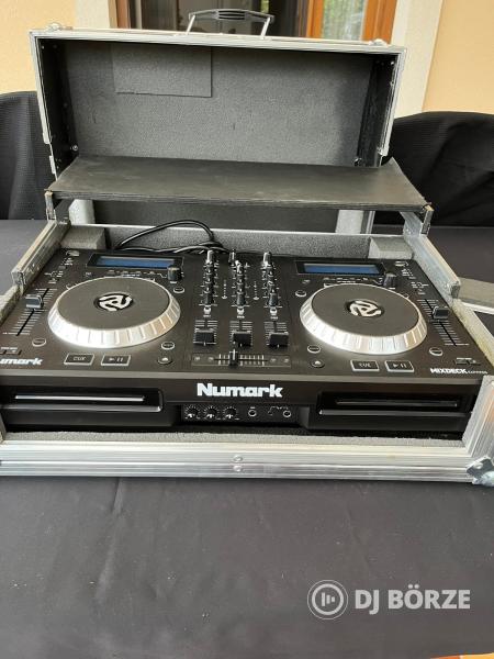 DJ laptoptartós rack