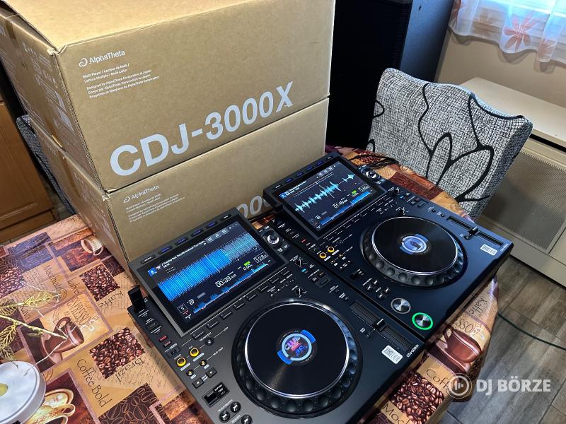 AlphaTheta CDJ-3000X Eladó! Beszámítás is lehetséges!