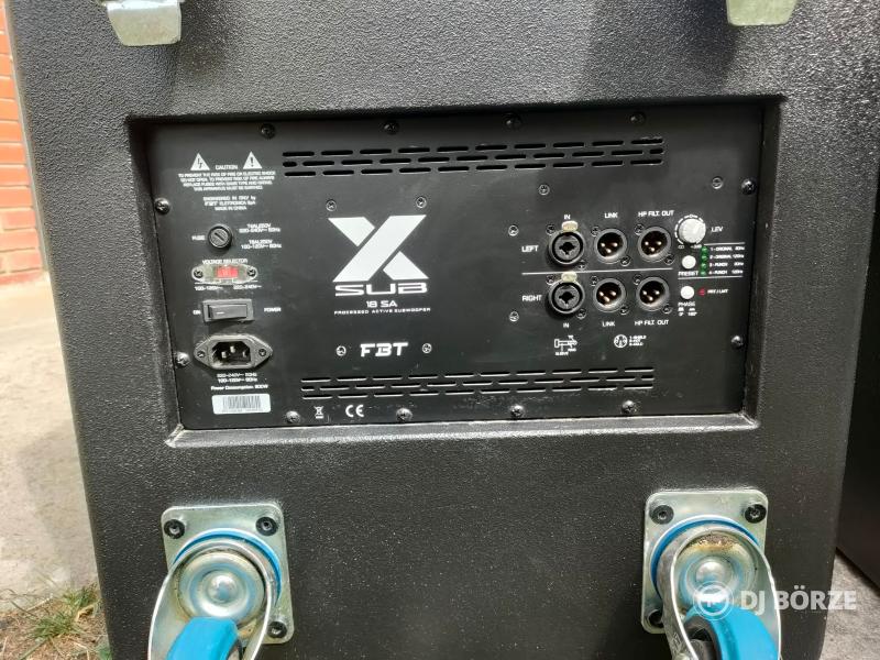 FBT X-SUB 18SA aktív 18” mélyláda