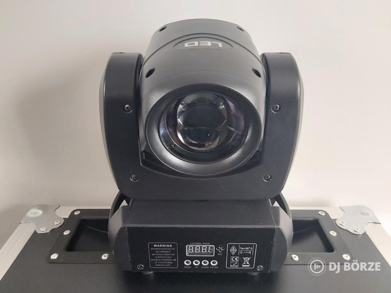 Eladó új 100 watt beam&spot robotlámpák rackekkel