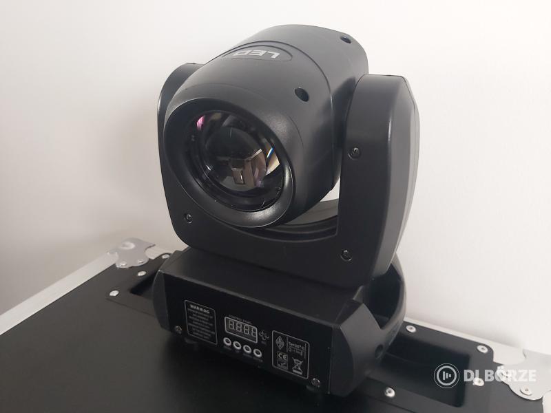 Eladó új 100 watt beam&spot robotlámpák rackekkel