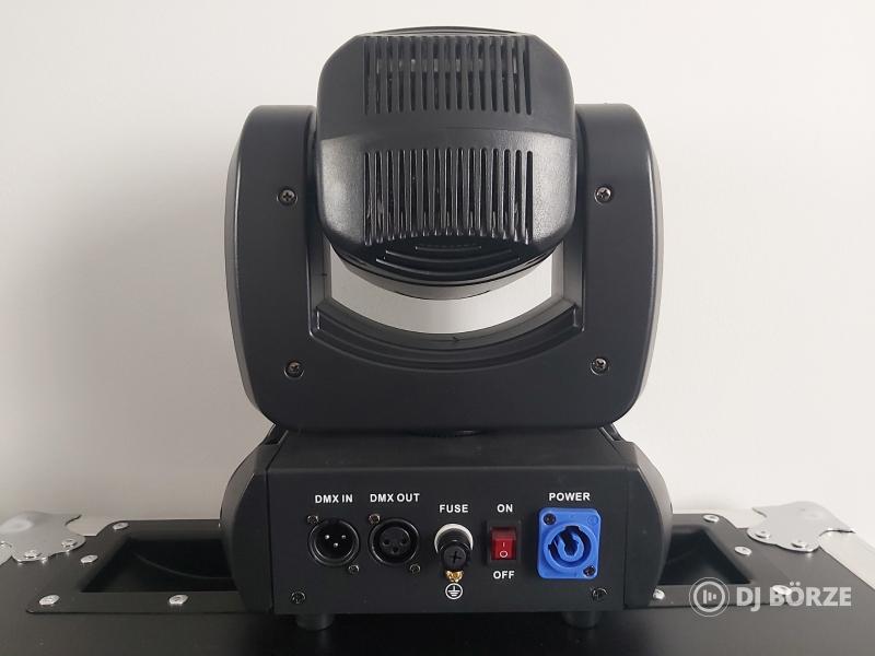 Eladó új 100 watt beam&spot robotlámpák rackekkel
