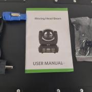 Eladó új 100 watt beam&spot robotlámpák rackekkel
