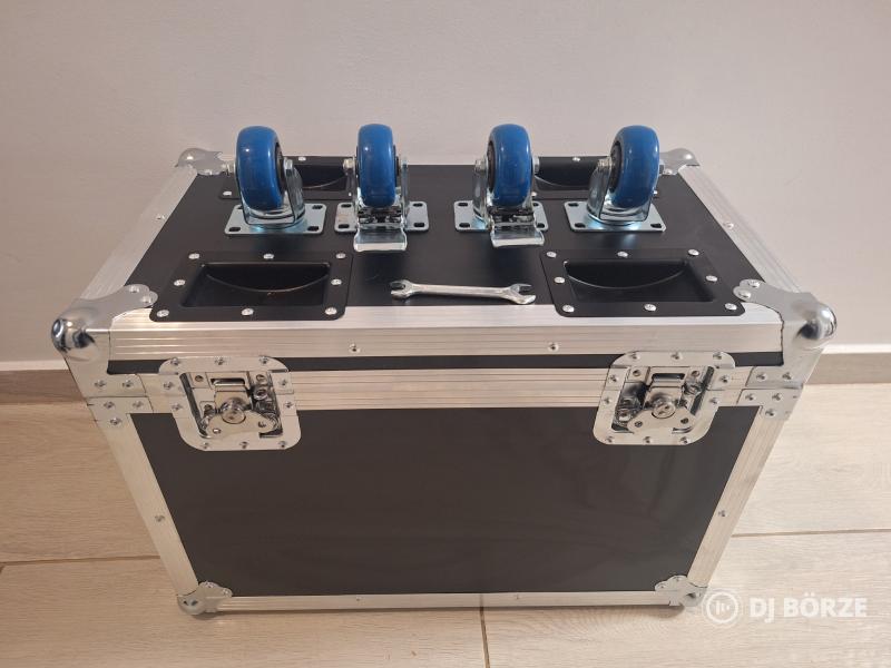 Eladó új 19x15 watt wash zoom robotlámpák rackekkel, ingyenes szállítással